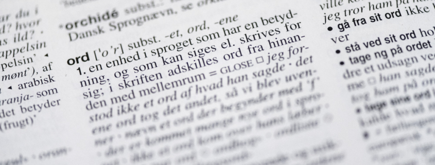 Hvordan skriver vi engelske ord dansk? ⎮